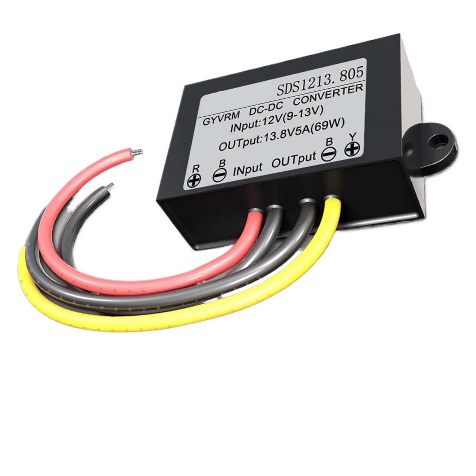 Convertisseur de Puissance Boost pour Stabiliser la Tension 13.8V en Camping-Car et Van