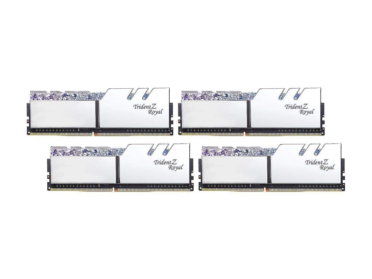 Amazon | 32GB G.Skill DDR4 トライデントZ ロイヤルシルバー 3200Mhz 