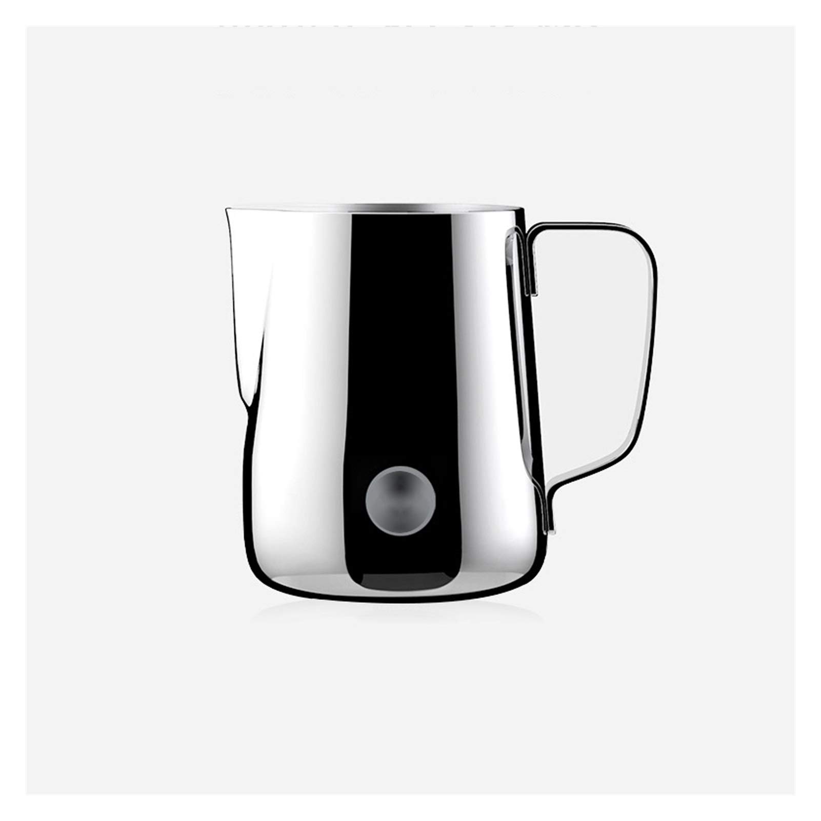 Pot À Lait Lait Expresso Mousse Pichet en Acier Inoxydable Pichet Café Lait Coffee Tasse Coupe 350ml 600ml Miroir Fini Cappuccino Latte Pichet à Lait (Size : 600ml)