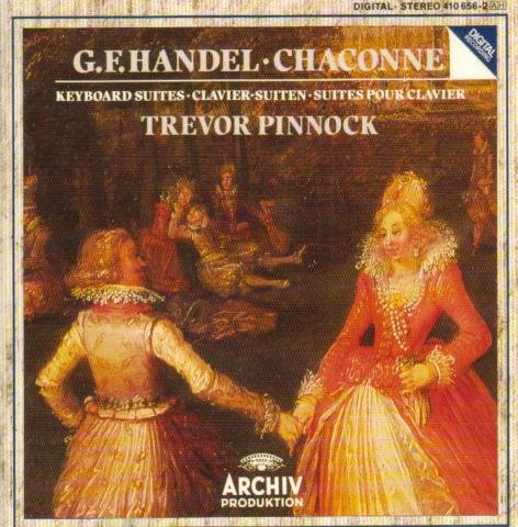 Handel: Chaconne, Harpsichord [Audio CD] Pinnock, Trevor