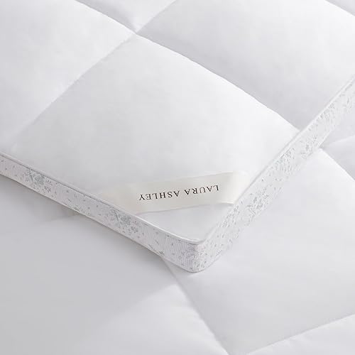 Miniatura 5 de Laura Ashley 32182 Sageston - Edredón con refuerzo, tamaño King, California King, con tecnología de enfriamiento alternativa, lavable a máquina,