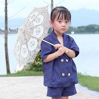 Amazon | 全2サイズ レース傘 刺繍柄 木製ハンドル 子供 舞台 ダンス Amazon | 全2サイズ レース傘 刺繍柄 木製ハンドル 子供 舞台 ダンス