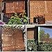 Bamboo Blinds / Shades for Patio with Cords, Sun Protection, Breathable, Suitable for Decks, Porches, Balconies, Backyards.