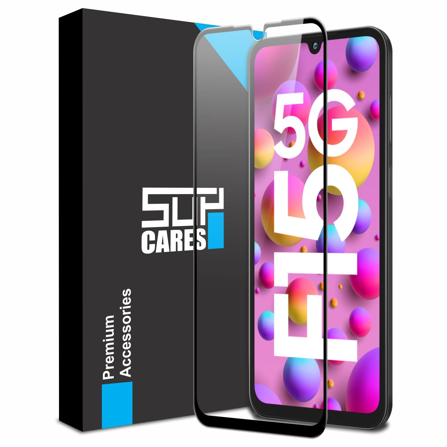 SupCares Edge to Edge Tempered Glass for Samsung Galaxy A15 5G, Galaxy F15 5G and Galaxy M15 5G (6.5 Inch) with Easy Self Installation Kit | Black (B0CZ78QGP1) Amazon Price History, Amazon Price Tracker