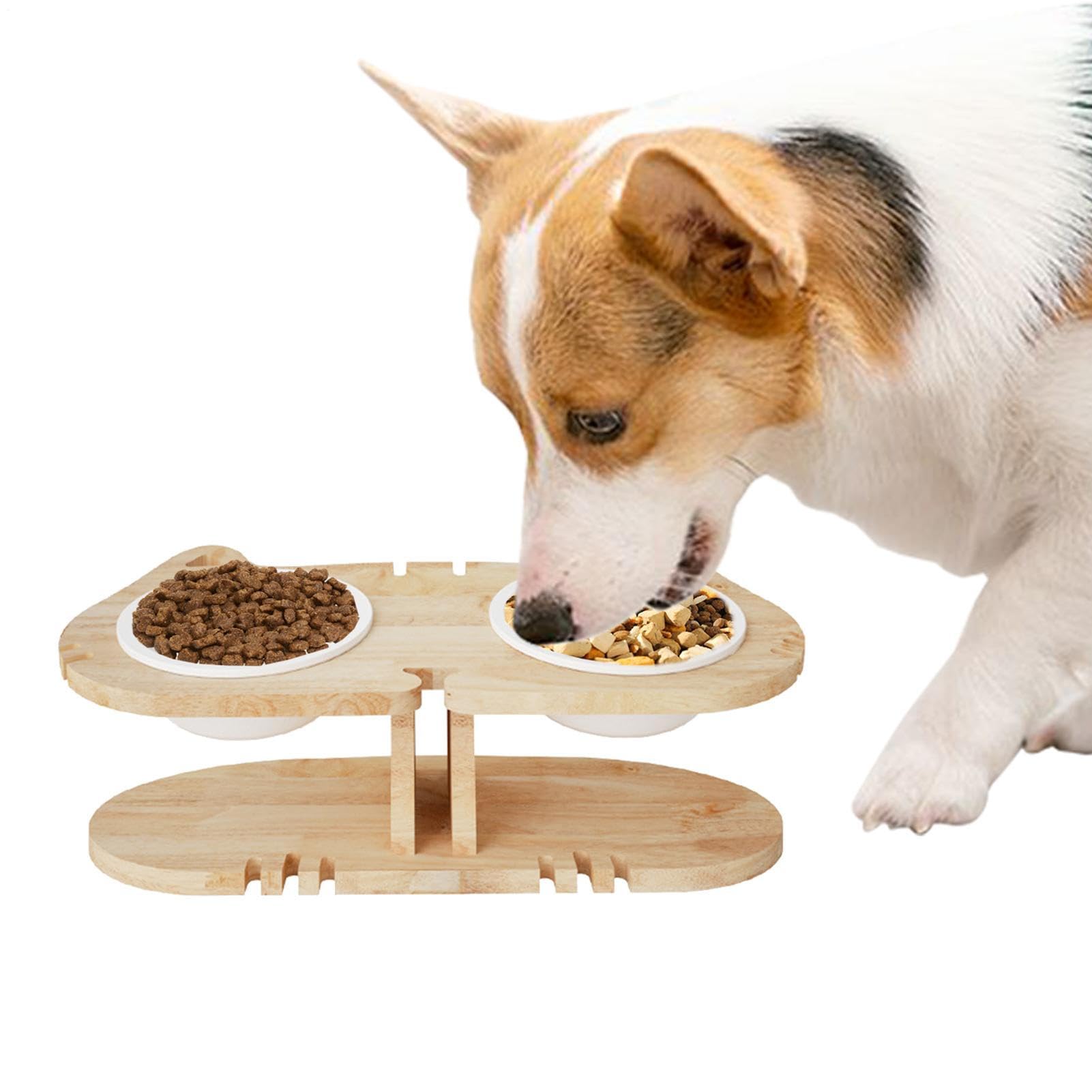 Cuencos Elevados Para Gatos Alimentador Para Mascotas Con Protección De La | Cuenco De Comida Elevado E Inclinado Para Gatitos Para En Interior Área Doméstica Y Dormitorio