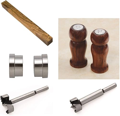 Penn State Industries PKSANDPSS - Juego de salero y pimentero, kit de iniciación, proyecto de torneado de madera