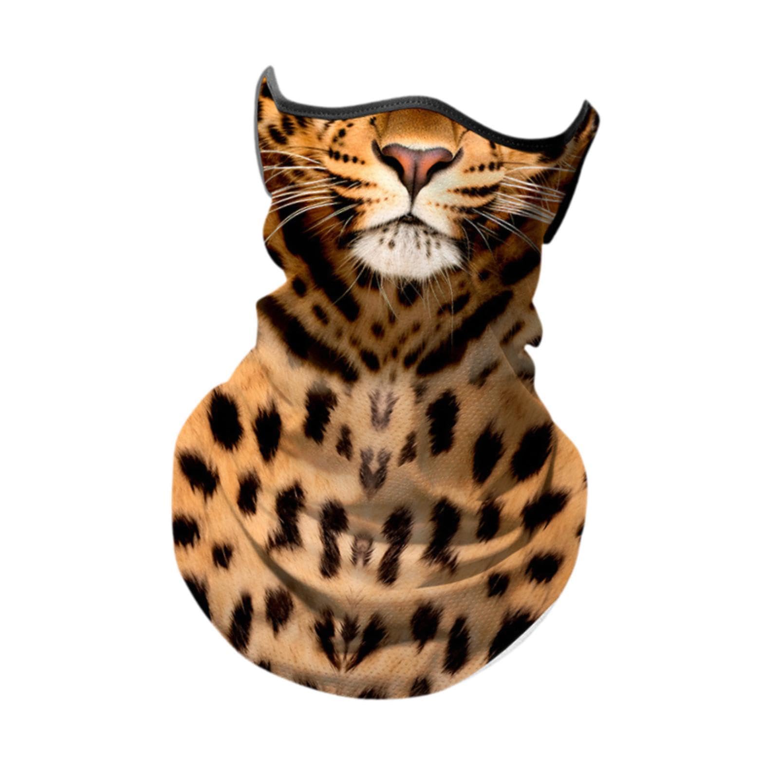 Bandana Face Mask Breathable Face Cover Scarf Summer Ice Cooling Neck Gaiter Leopard-image-15