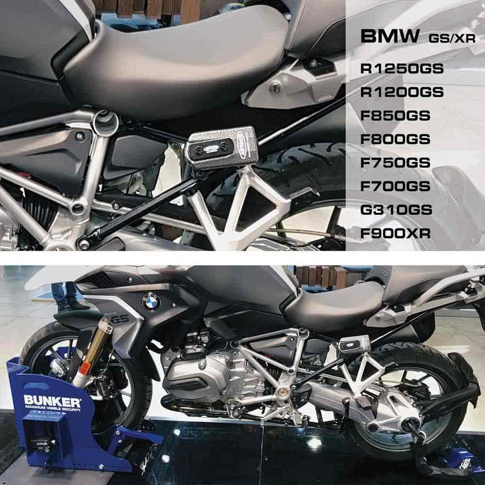 Artago 69T1 Pack Antivol Disque Haute Sécurité + Support pour BMW (R1250GS, R1200GS, F850GS, F800GS, F750GS, F700GS, G310GS, F900XR), Homologué SRA, Sold Secure Gold, ART4