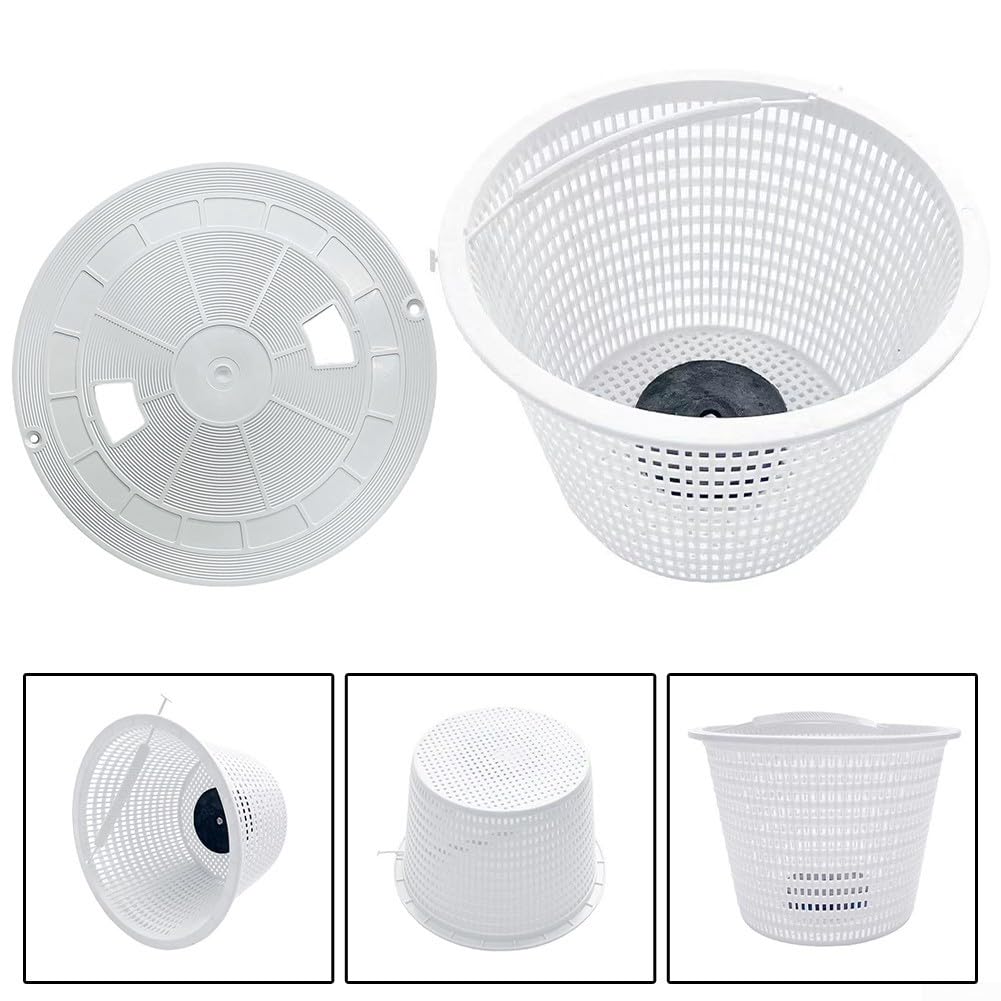 Pool SP10711 SP10712S - Cesta de Skimmer con Tapa SPX1070C de Repuesto para Modelos para Hayward SP1070 o SP1082