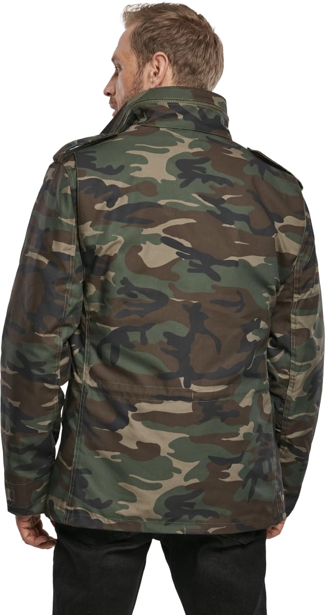 Brandit M65 Standard Kurtka M??czy?ni, wielokolorowy (Woodland 10)., 6XL