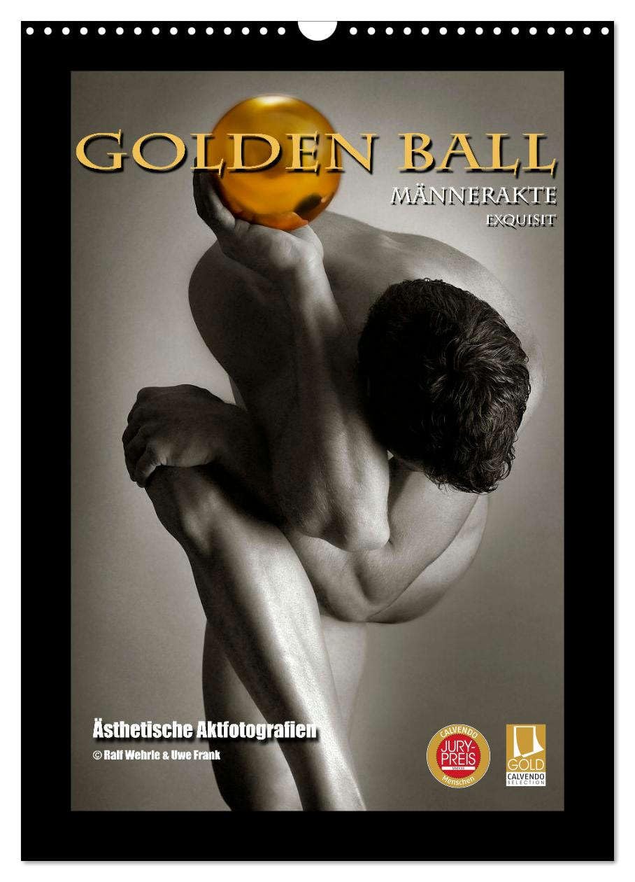 Golden Ball men's file exquisite UK-Version (Wall Calendar 2026 DIN A3 Portrait), CALVENDO 12 Month Wall Calendar
