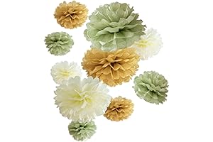 Neutral Tissue Paper Pom Poms: Elevate Your Celebrations with Grace