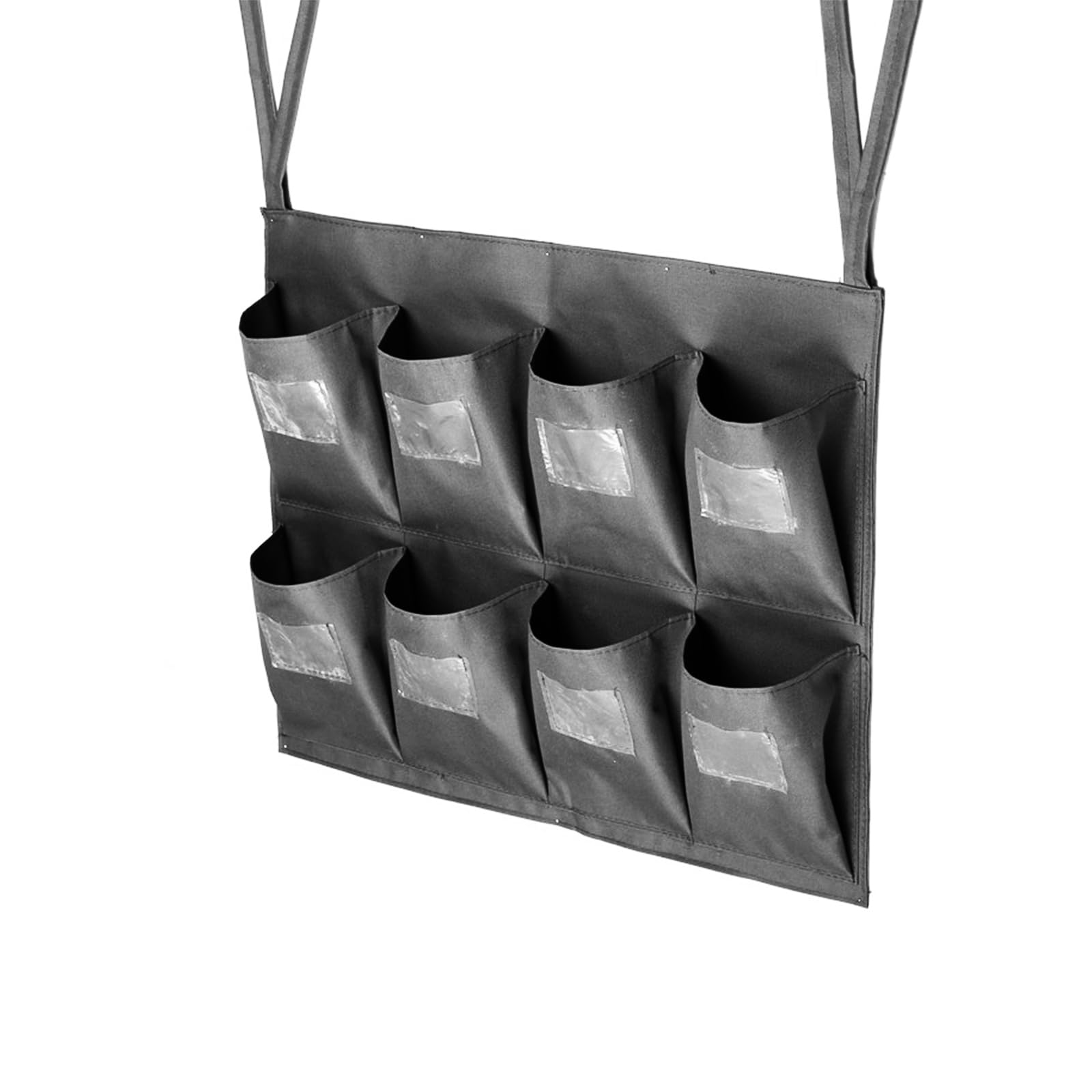 Replacement Janitorial Bag, Waterproof Thickened Commercial 8-Pocket Housekeeping Organizer, Fits Any Cart, Used for Material Storage Transport