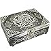 Produktbild Find Something Different Etwas Finden Verschiedene Holz geprägt Silber Finish Keltisches Pentagramm Tarot Box, Mehrfarbig