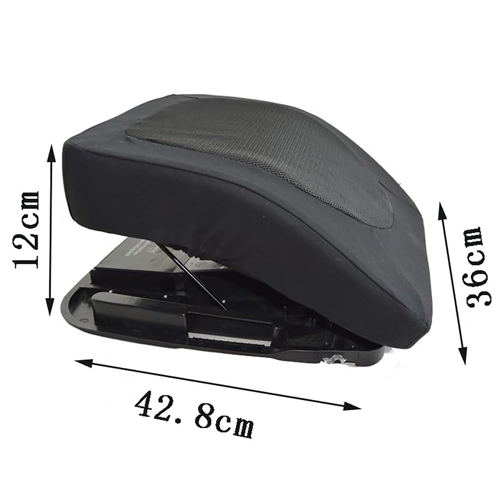 Coussin Releveur Coussin d'assistance de siège électrique relevable, Chaise Auto-élévatrice Portable en Mousse à mémoire de Forme avec poignées de Transport intégrées, supportant 90 à 160 kg