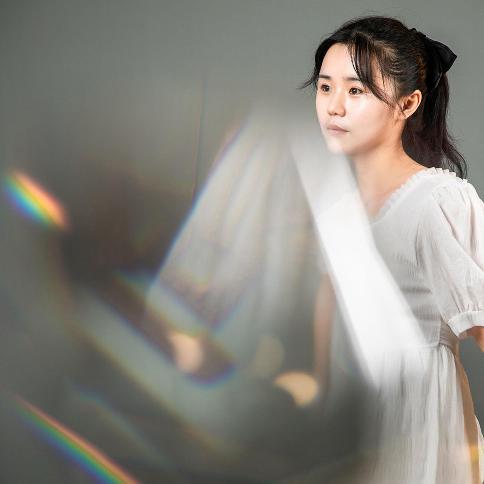 Filtre à Prisme enPortable, Effets de Prise de Vue Cool de 70 Mm, Lumière Colorée Arc-en-Ciel, Accessoires de Photographie au Premier Plan Bokeh pour des Photos Uniques
