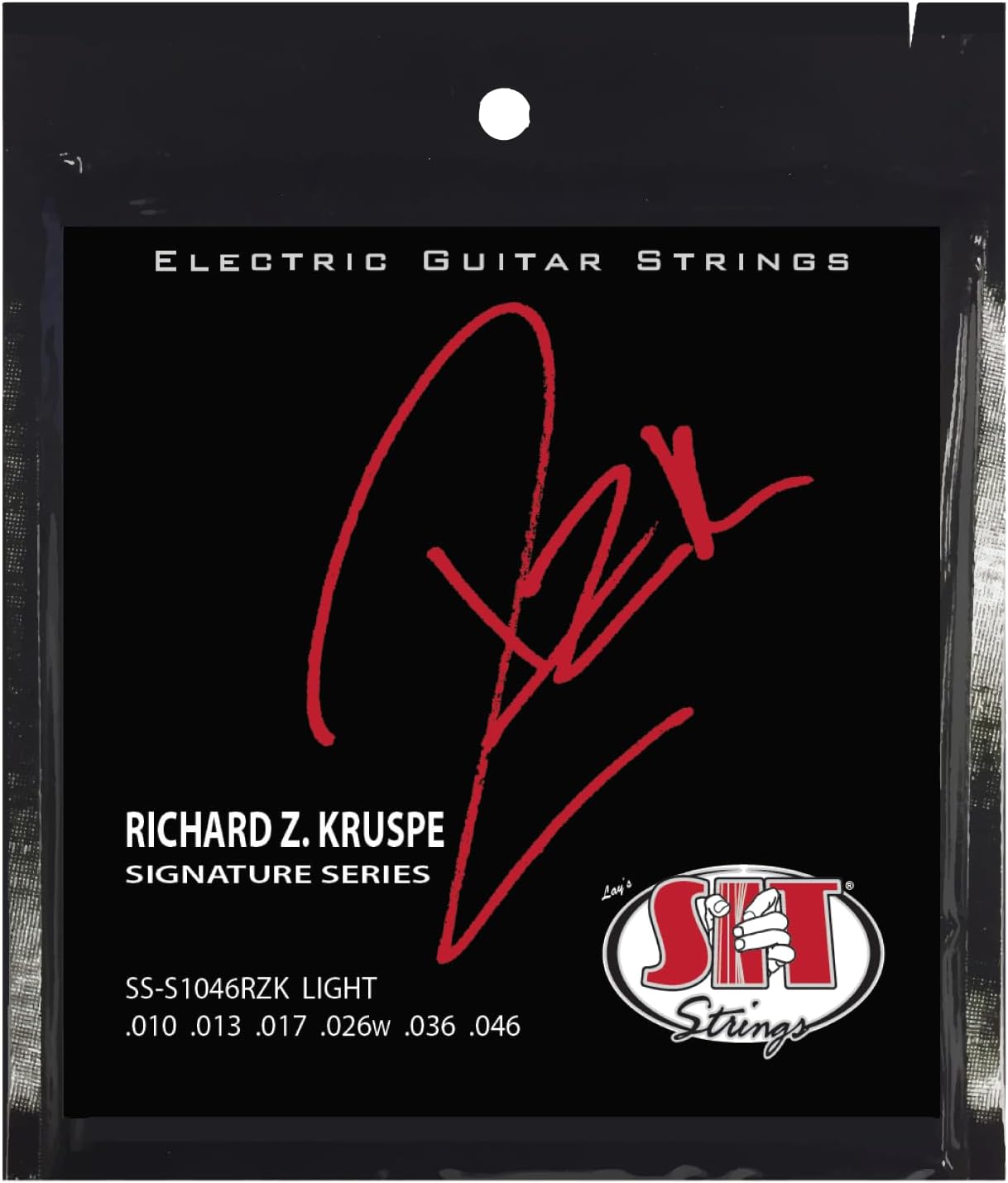 SIT Strings Richard Kruspe Rammstein Signature Series Electric Guitar Strings (S.I.T.), Custom 10-46, SS-S1046RZK