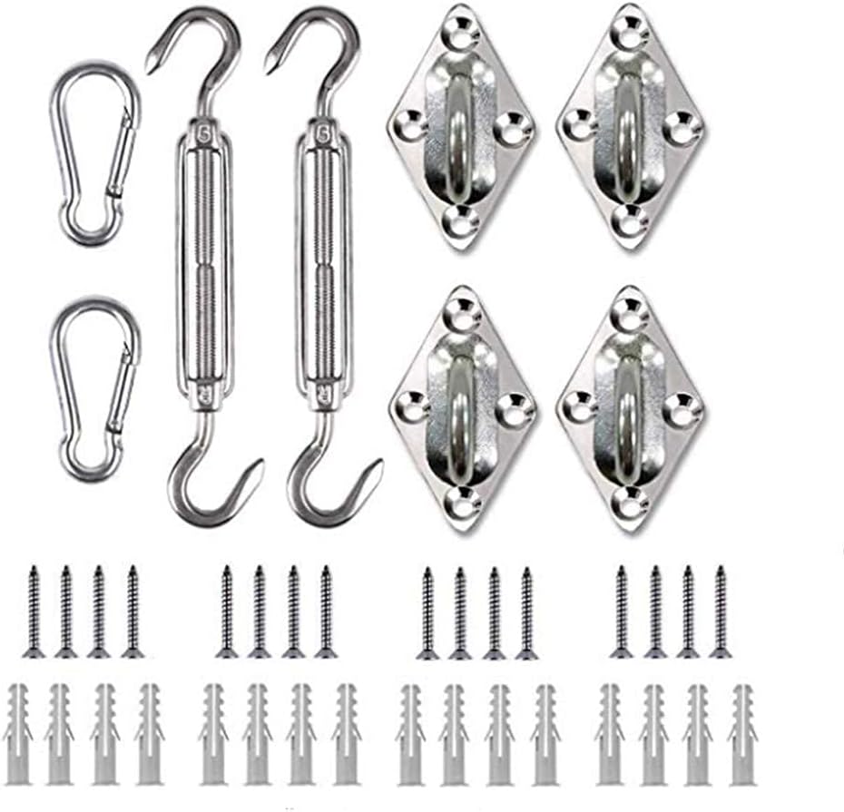 Buy Sun Shade Sail Hardware Kit 316 AntiRust Turnbuckle Canopy