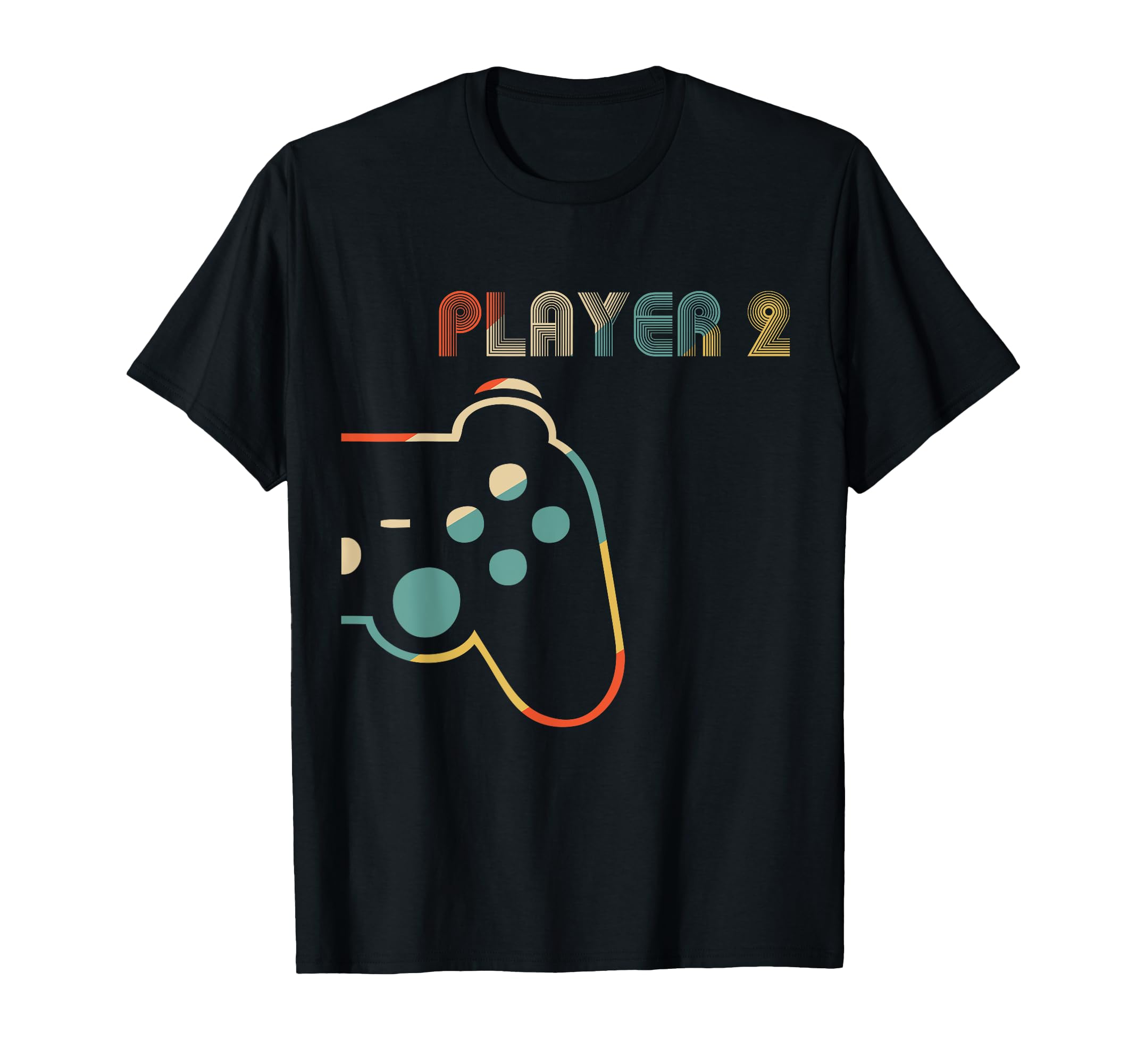 Matching Video Gamers Couple Player 1 Player 2 T-Shirt