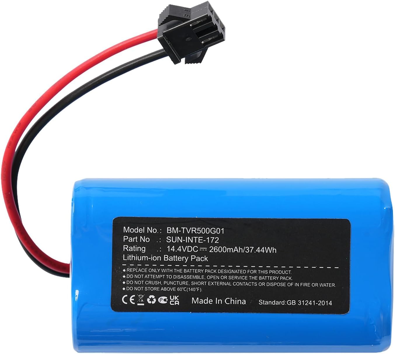 16 フォースマスター2000 Liバッテリー4,500mAh Amazon.com: Enyuly 14.4V H18650CH-4S1P SUN-INTE-273 Battery