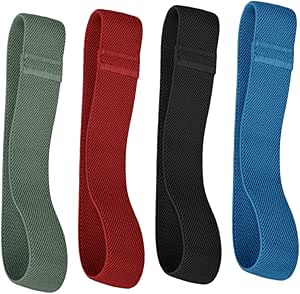 Elastische riemen 46 cm x 5 cm (8 Stuks) met Antislip Silicone