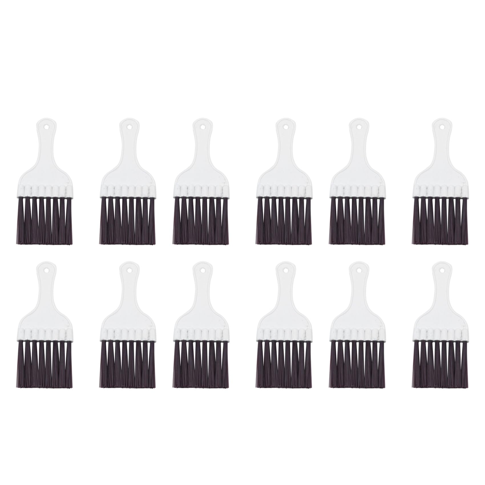 Hndhbfgrt 12 Packs Air Conditioner Condenser Fin Cleaning Brush Refrigerator Coil Cleaning Whisk Brush Small Plastic Whisk Brush