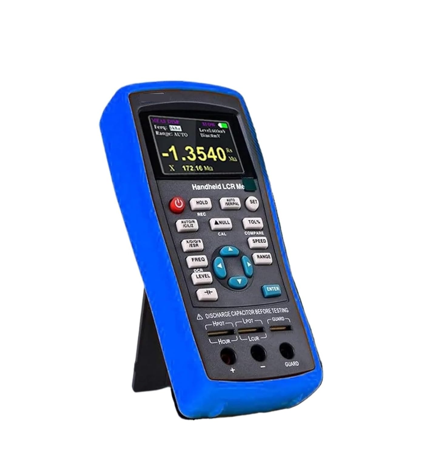 LCR Digital Bridge Meter ET43 USB Handheld Capacitance Inductance Resistance Test Digital Display(ET430)