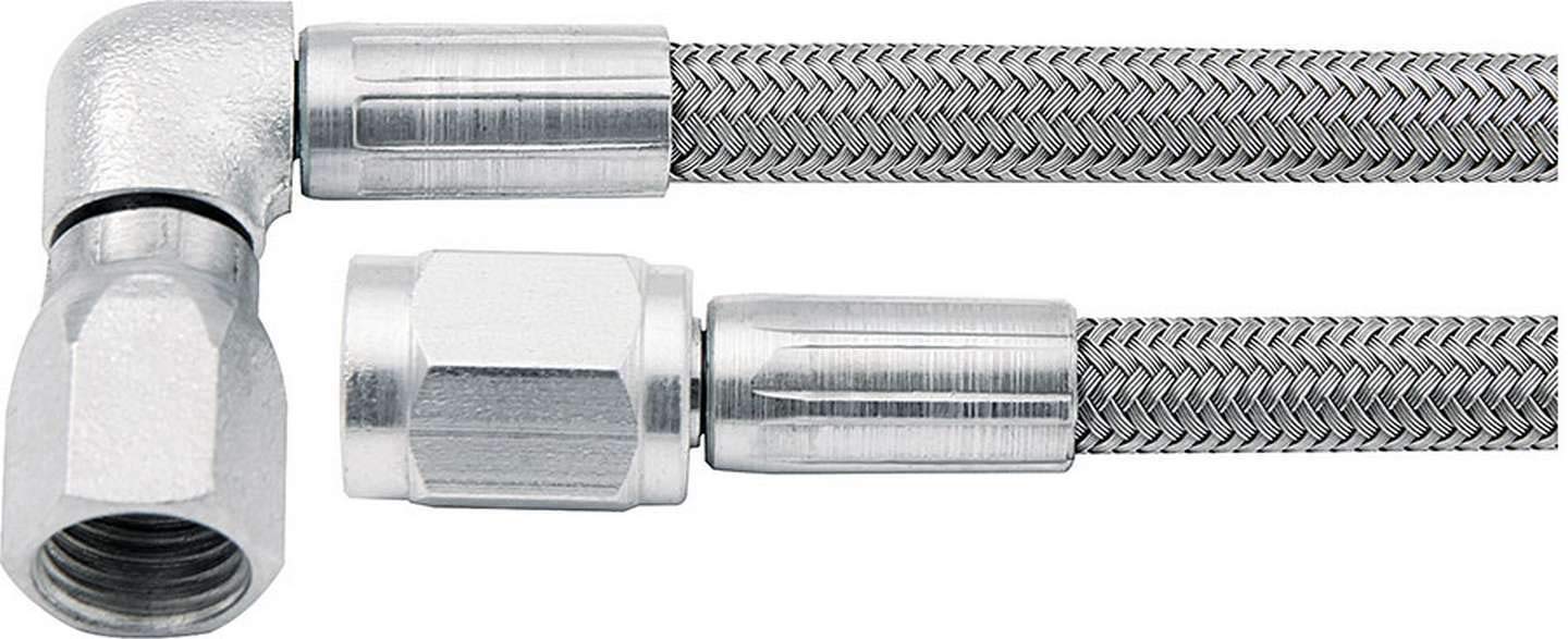 Allstar Performance ALL46302-22#3 Braided Steel Lines With -3 Ends