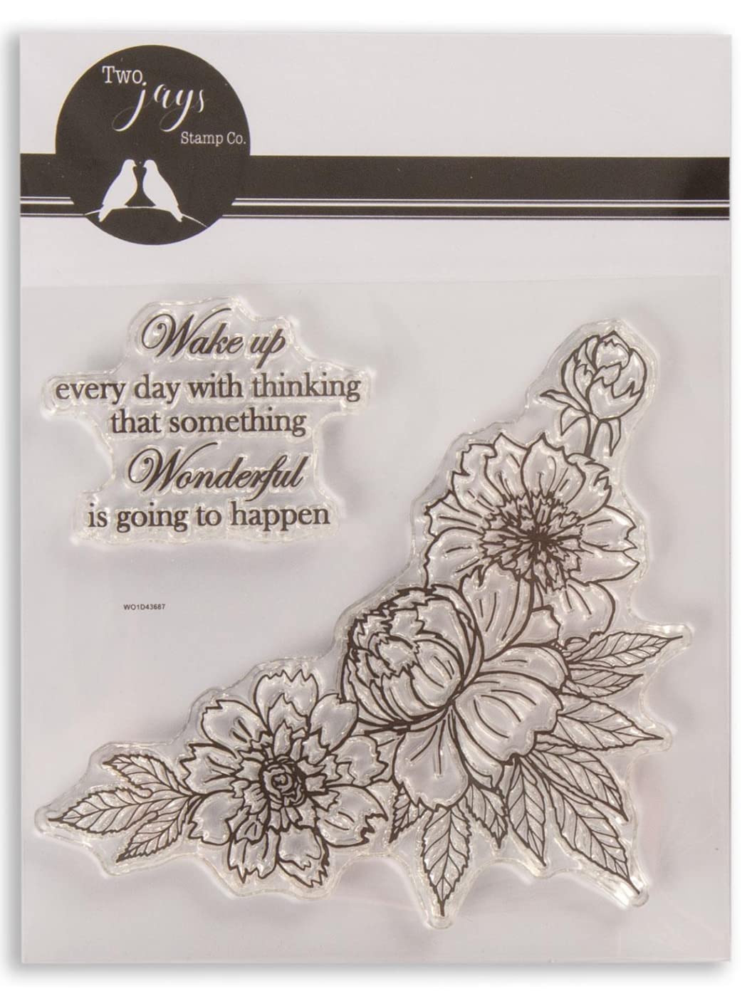 Crafts Too Two Jays Stamps - Spring Flower Corner - Ctjj207 - John Next Door
