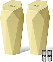 Vista 6 de HOTOR Cubo de basura para automóvil con tapa, 1 paquete, accesorios de automóvil para interior, cubo de basura a prueba de fugas con 15 bolsas