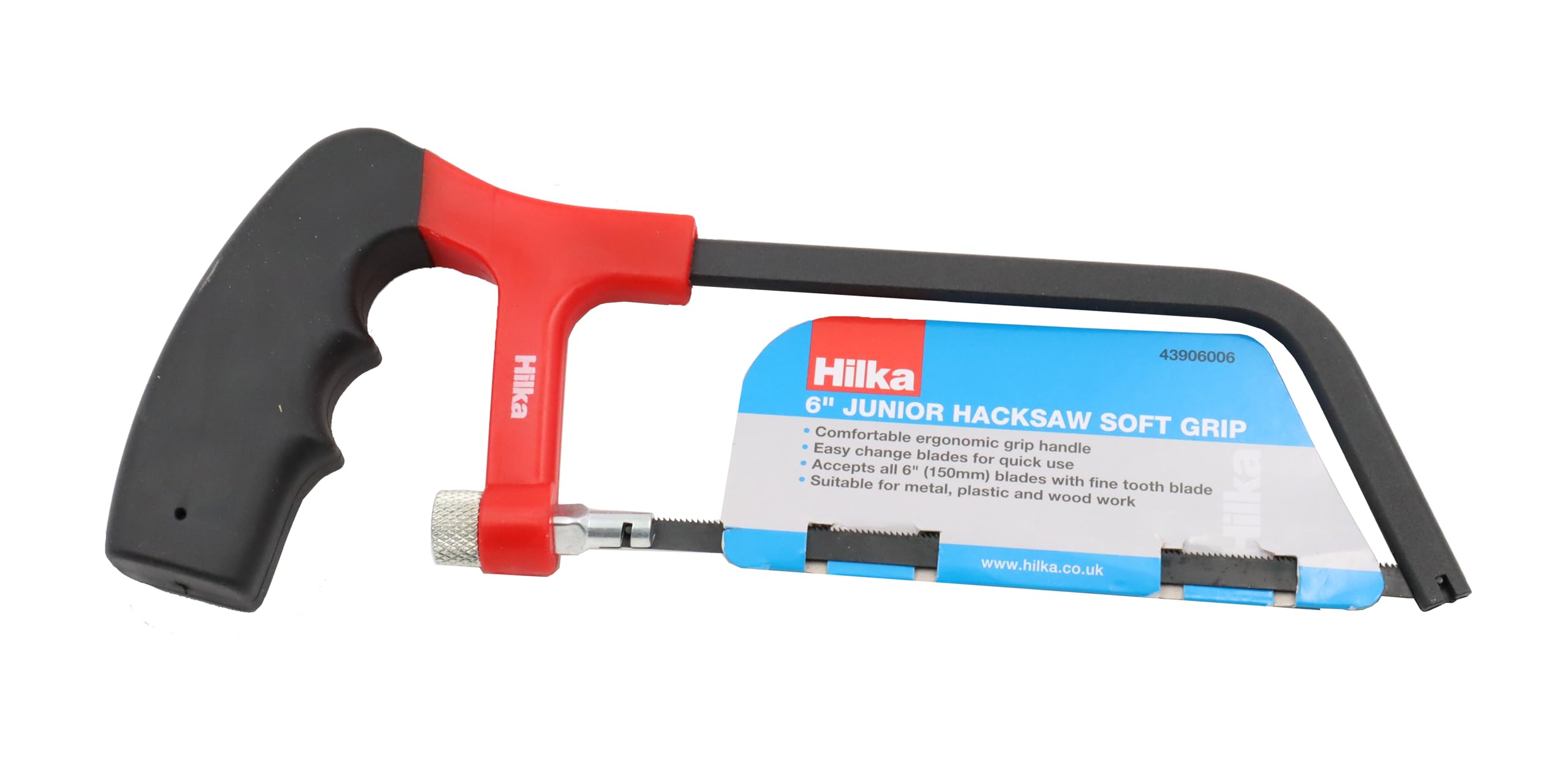 Hilka 43906006 6" Junior Hacksaw Soft Grip