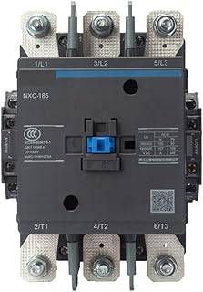 N X C-185 Contactor 185A AC 24V 36V 48V 110V 127V 220V 380V 415V Make and Break The Circuit at Long Distance 1Pcs (Color : AC 127V)