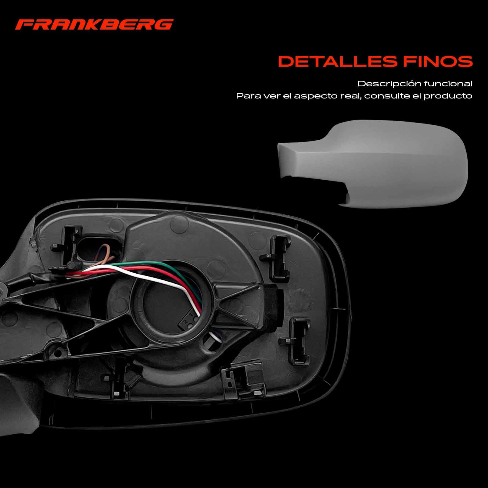 Frankberg Espejo retrovisor exterior eléctrico izquierdo