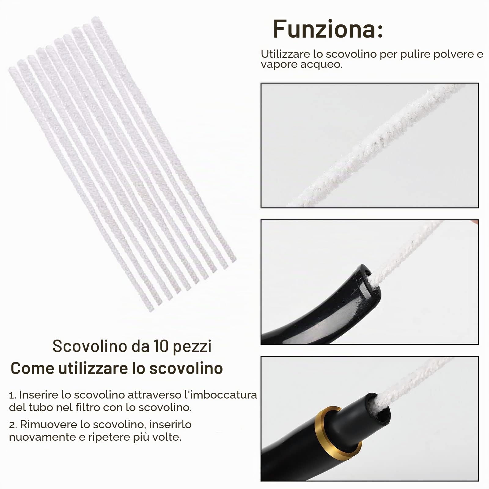 Joyoldelf Pipa in Legno, Set di Pipa per Tabacco in Ebano, Set di Pipe da Fumo per Principianti con Scatola Regalo e Accessori