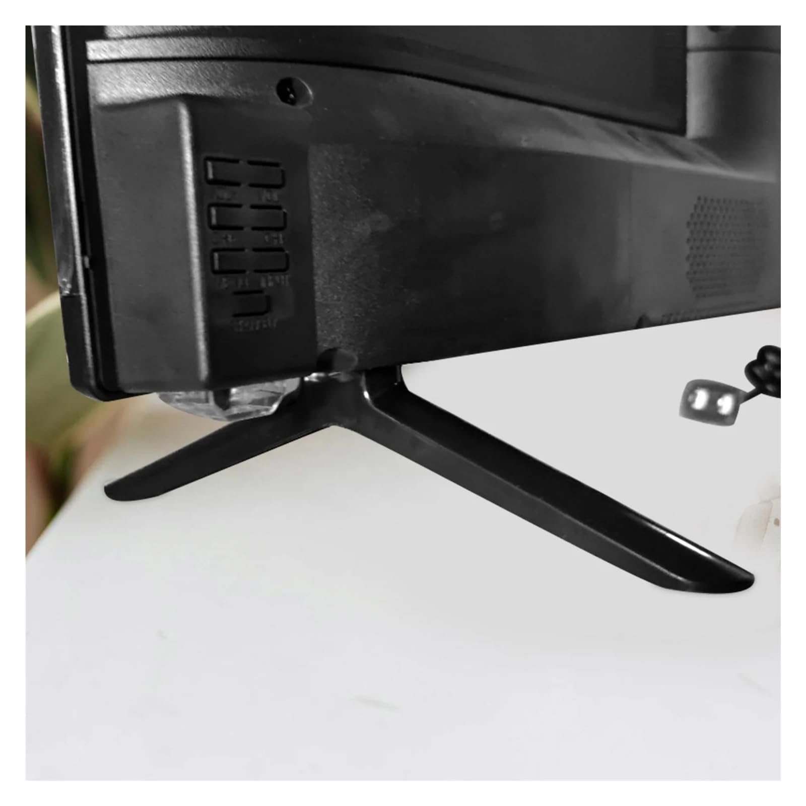 Uniwersalne regulowane nóżki do telewizora – antypoślizgowe nóżki zastępcze do telewizorów Smart TV 81.3 cm – solidne akcesoria montażowe dla zwiększonej stabilności i bezpieczeństwa