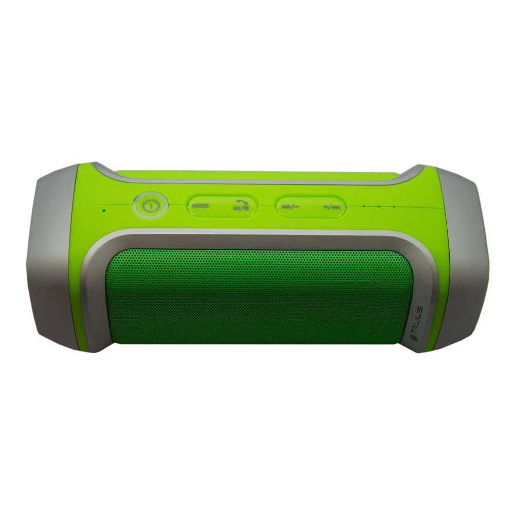 Talius 28BT - altavoz Bluetooth 3.0, tarjeta SD, manos libres, 10W, color verde