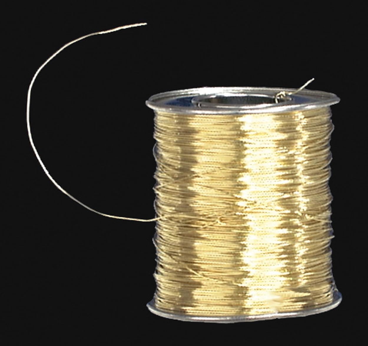 B&P Lamp® 50 Ft. 24 Ga. Brass Wire for Pinning