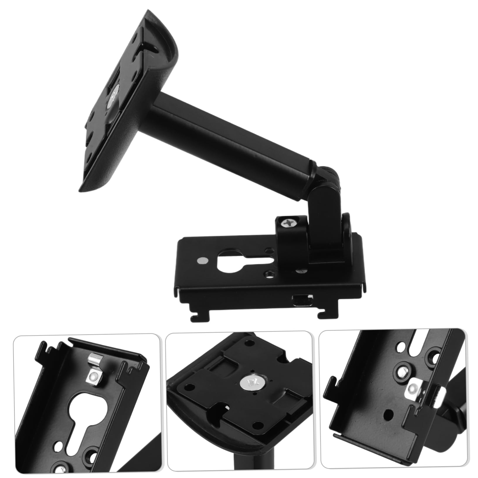 NUOBESTY Soporte de Pared para Altavoz Resistente con Soporte para Montaje Techo para Sonido Envolvente Salas de Estar Compatible con Bose