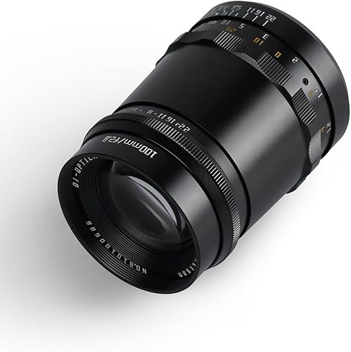 Miniatura 2 de TTArtisan 3.937 in f2.8 Bubble Bokeh lente de marco completo M42 montaje para cámaras de montaje de tornillo 1.929 in se puede transferir a todos