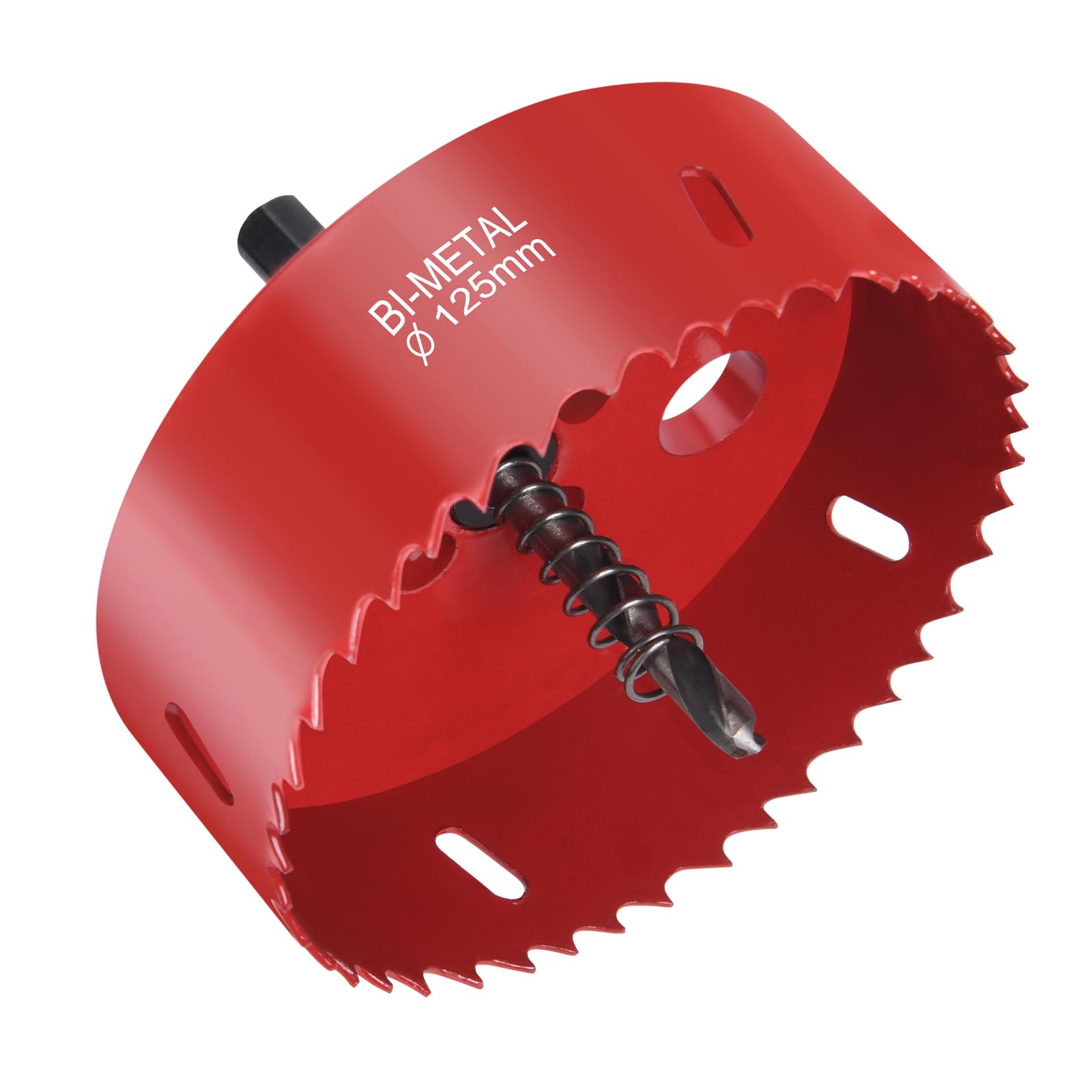 Flintronic Bi-Metal Hole Saw, 125mm Hole Saws Cutter, Smooth Fast Cutting metal hole Cutter