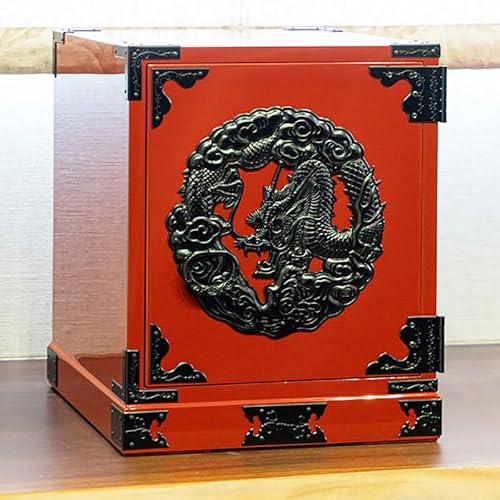 仙台箪笥 舟箪笥 朱色漆塗り 欅産業 職人 船箪笥