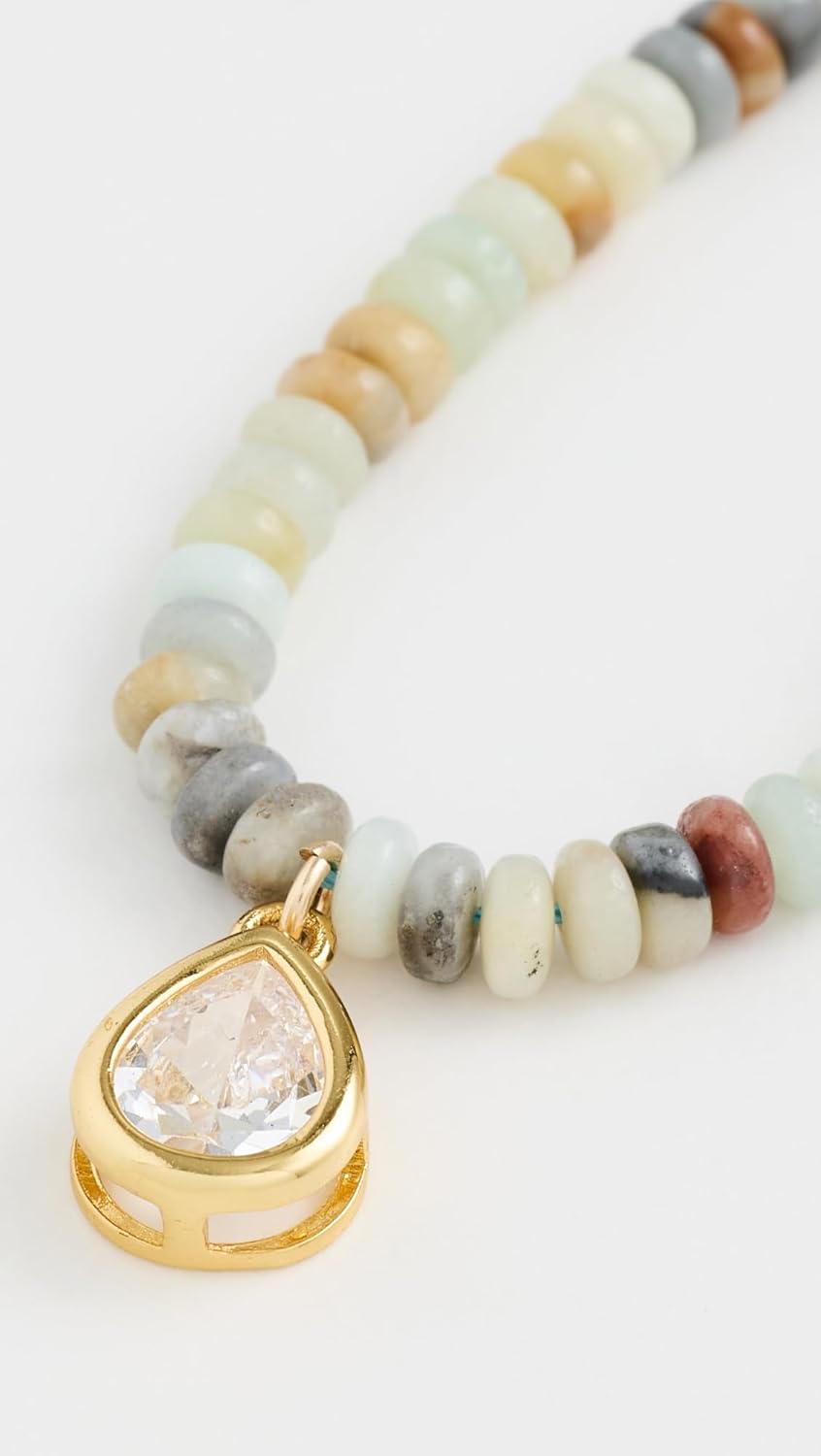 Alexa Leigh Women's Seafoam Beaded Necklace - Image 3