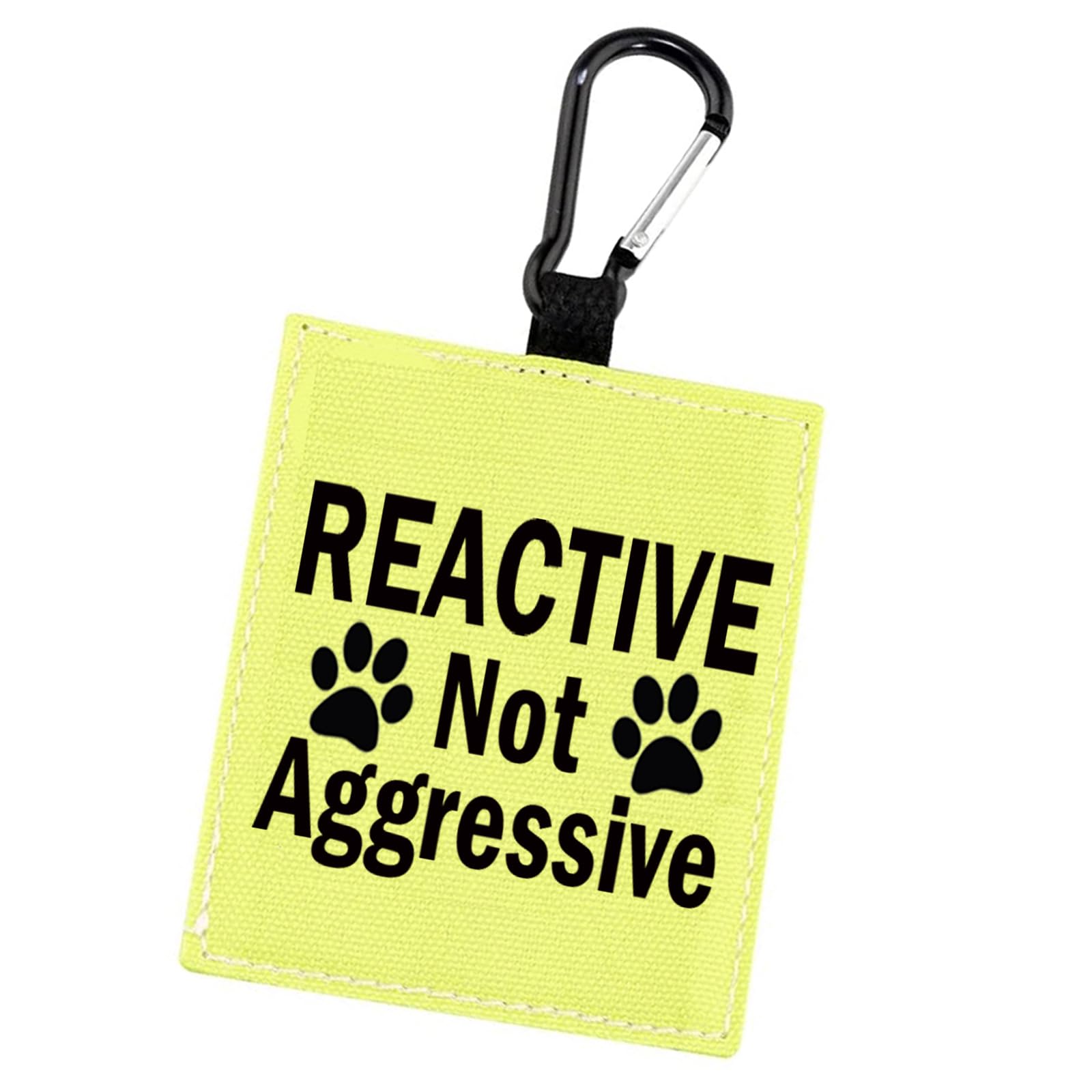 Reaktiver Hund – Hänge-Patch ‚Keine Hunde/ Nicht Streicheln‘ Für Halsband & Geschirr