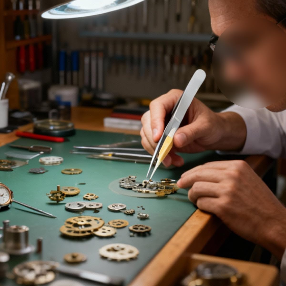 Präzisions-Magnetpinzette mit Holzspitzen, ultrapräzises Werkzeug für Elektronik, Schmuckherstellung und Laborarbeiten