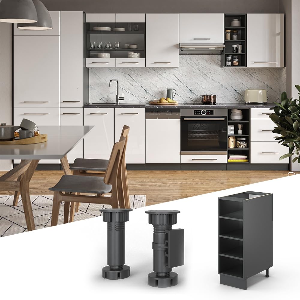 Vicco Scaffale da cucina Fame-Line, Antracite, 30 cm