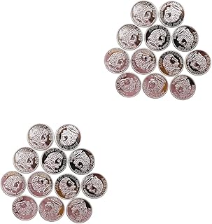 BESTOYARD Brinquedo De Maquiagem 400 Peças Moedas De Natal Pirata Favores Moeda Pirata Moeda De Lembrança De Moedas De Plástico Brinquedo Pirata Simulação Moedas De Moedas De