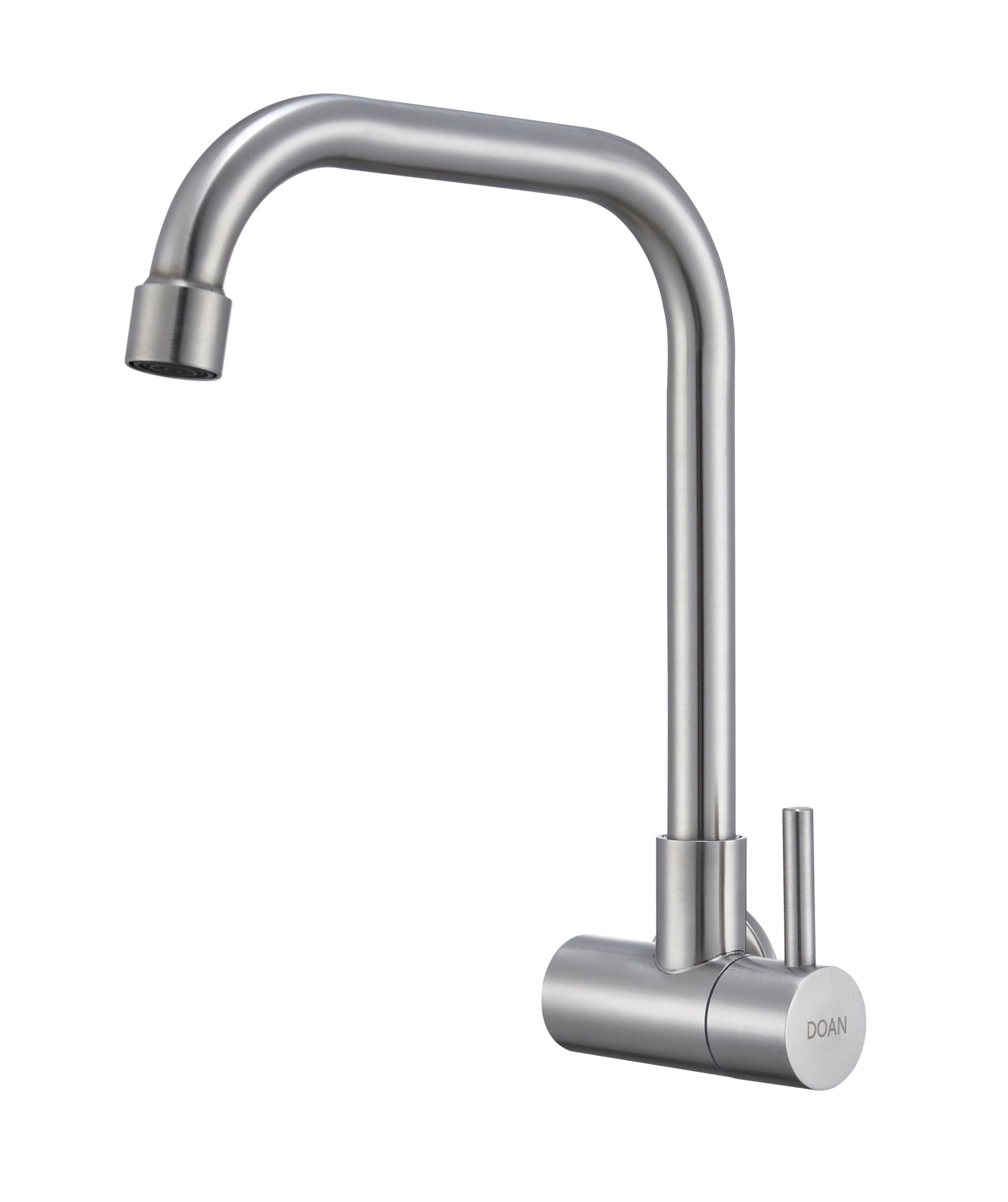 Torneira Inox Cozinha Giratória Parede Longa Nox16D | Amazon.com.br