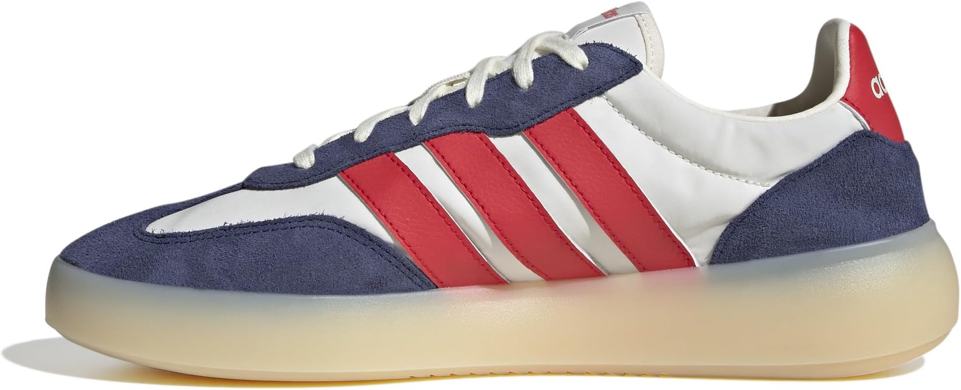 adidas red blue and white shoes