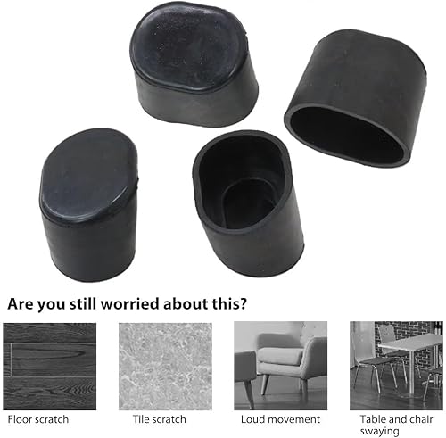 Miniatura 7 de Pies de repuesto para sierra ingletadora Dewalt DWX, 4 patas de goma