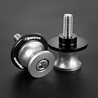 Vista 8 de Stand Screws Motorcycle CNC Swingarm Spools Stand Screws Slider for Yamaha XT660R XT660 R 2004-2017 2016 2015 2014 2013 2012 2011 2010 2009 for Black